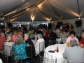 under the tent